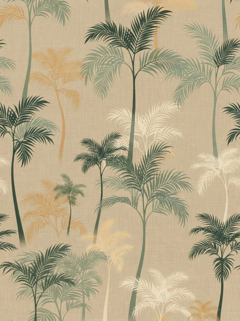 tropical palm surface-pattern